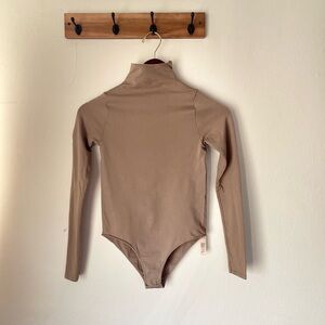 Skims orginal high neck long sleeve body suit